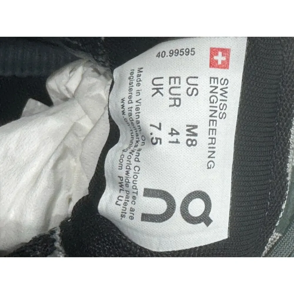 On Running Athletic Shoes - Light Gray and Dark Gray - Picture 5 of 11